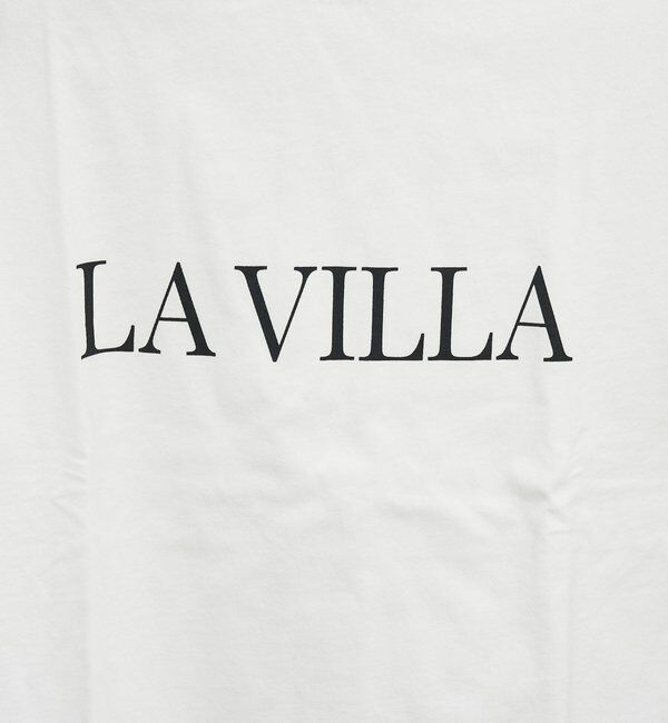  「ロゴTシャツ【La villa】」|Tシャツ・カットソー|