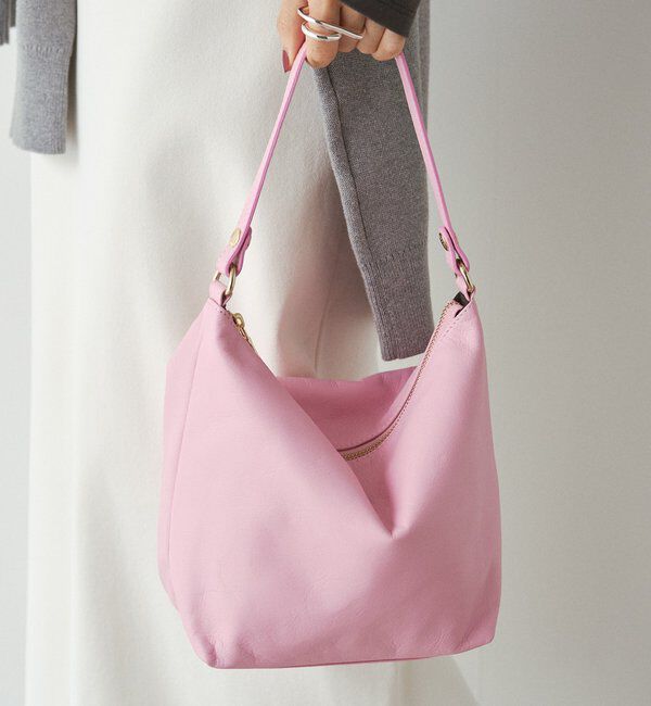  「《本革/360g》ソフトレザーシンプルショルダーバッグ 」|ショルダー・メッセンジャー|