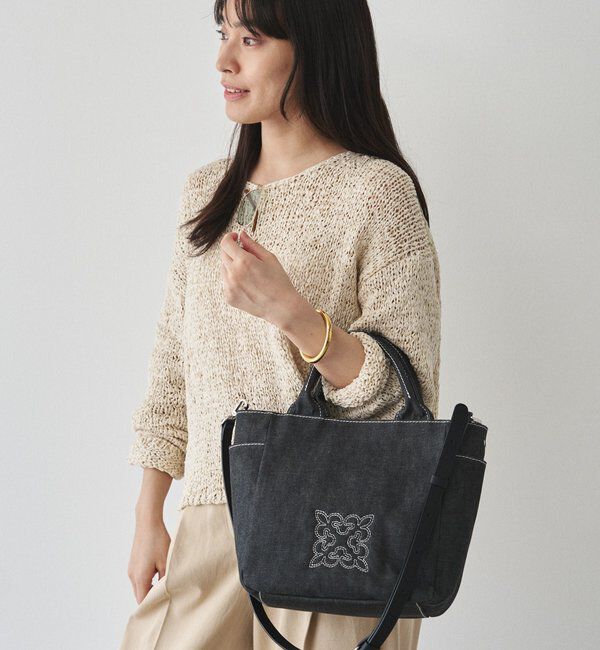 「【Souffle TOTE】デニム2WAYトートバッグ」|トートバッグ|