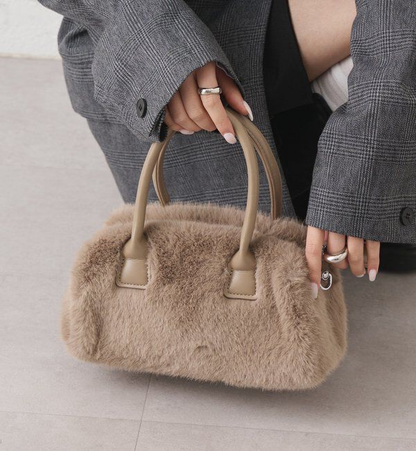  「miniファーBAG」|トートバッグ|