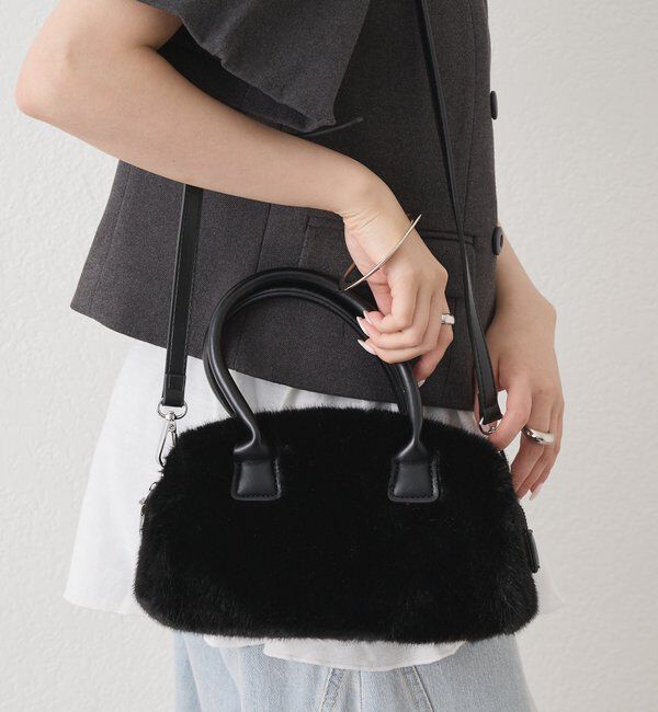  「miniファーBAG」|トートバッグ|