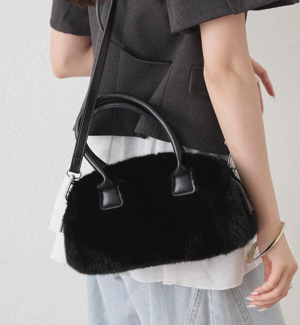 「miniファーBAG」|トートバッグ|