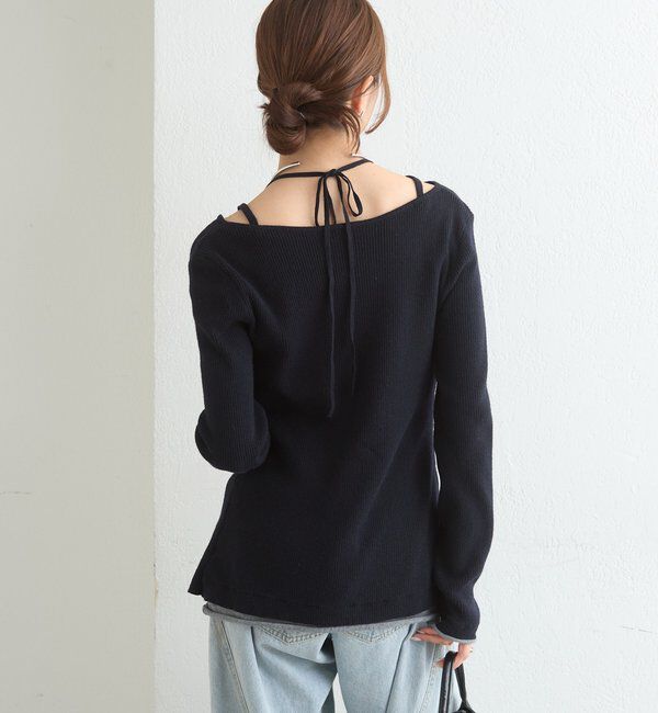  「配色レイヤードプルオーバー」|Tシャツ・カットソー|