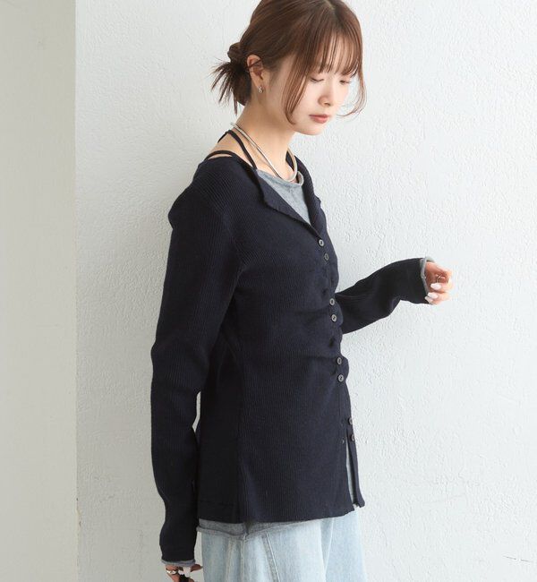  「配色レイヤードプルオーバー」|Tシャツ・カットソー|