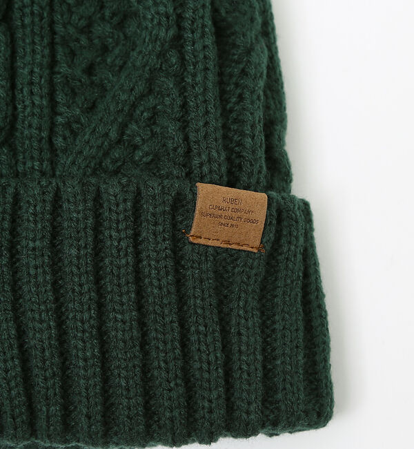 ABAHOUSE「【RUBEN/ルーベン】CABLE BORE WATCHCAP/ケーブル裏ボアフ」|その他|