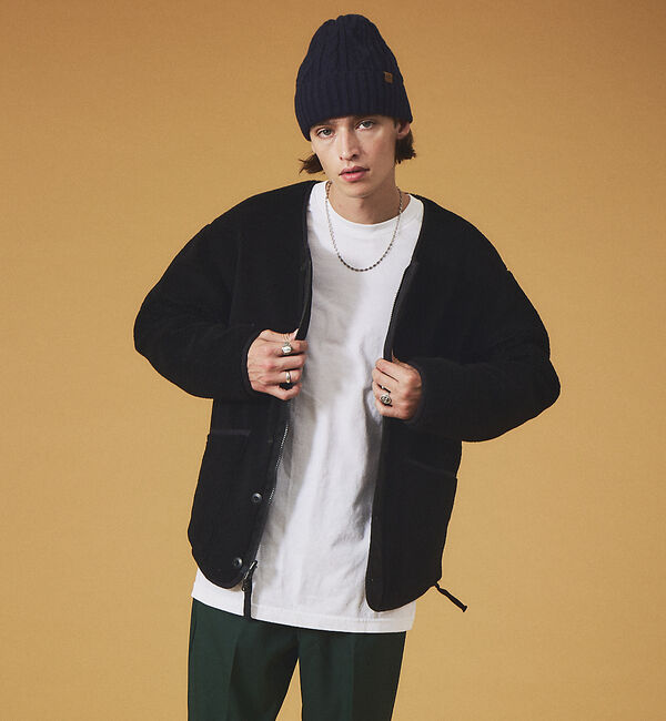ABAHOUSE「【RUBEN/ルーベン】CABLE BORE WATCHCAP/ケーブル裏ボアフ」|その他|