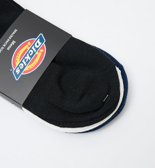 ABAHOUSE「【DICKIES/ディッキーズ】3Pアソートソックス/選べる3足SET/アンクル」|ソックス|