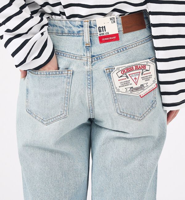 Rouge vif「【GUESS JEANS/ゲスジーンズ】GJ G11 WIDE LEG/ワイルド」|デニム|