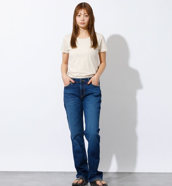 Rouge vif「【GUESS JEANS/ゲスジーンズ】GJ MIDRISE STRAIGHT/」|デニム|
