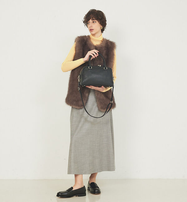 LOWELL things「【新色追加】SOEUR/レザーボストンバッグ」|ボストンバッグ|