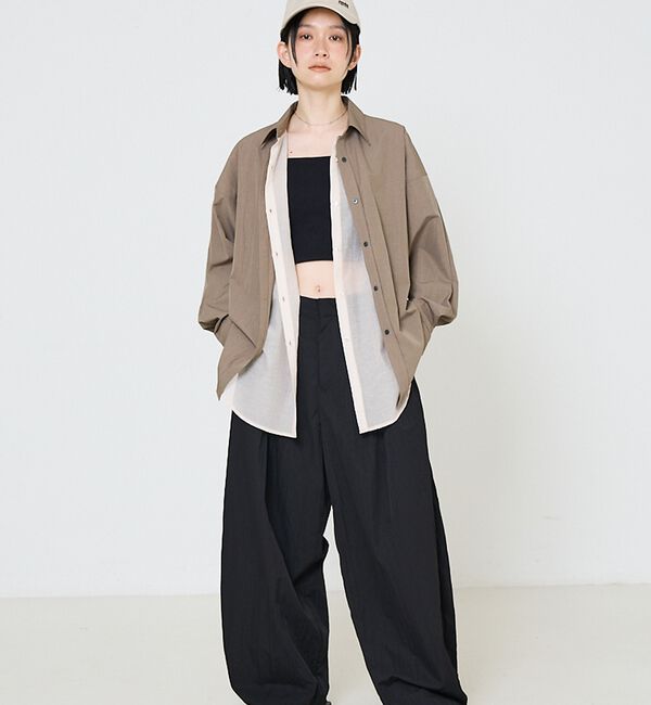 NOMINE「レイヤード シャツ」|シャツ・ブラウス|