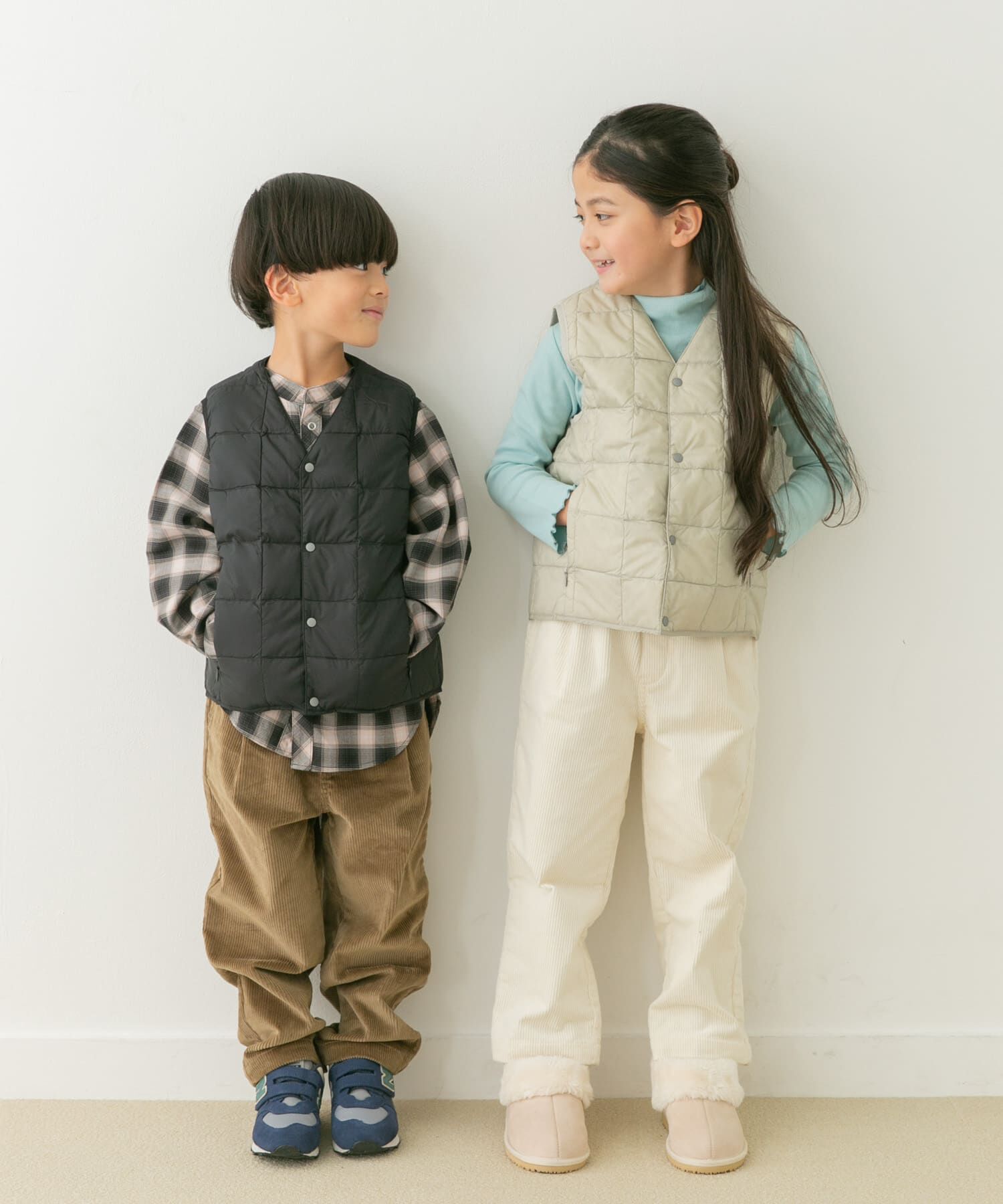URBAN RESEARCH DOORS「TAION　V-NECK BUTTON DOWN VEST(KIDS)」|その他|
