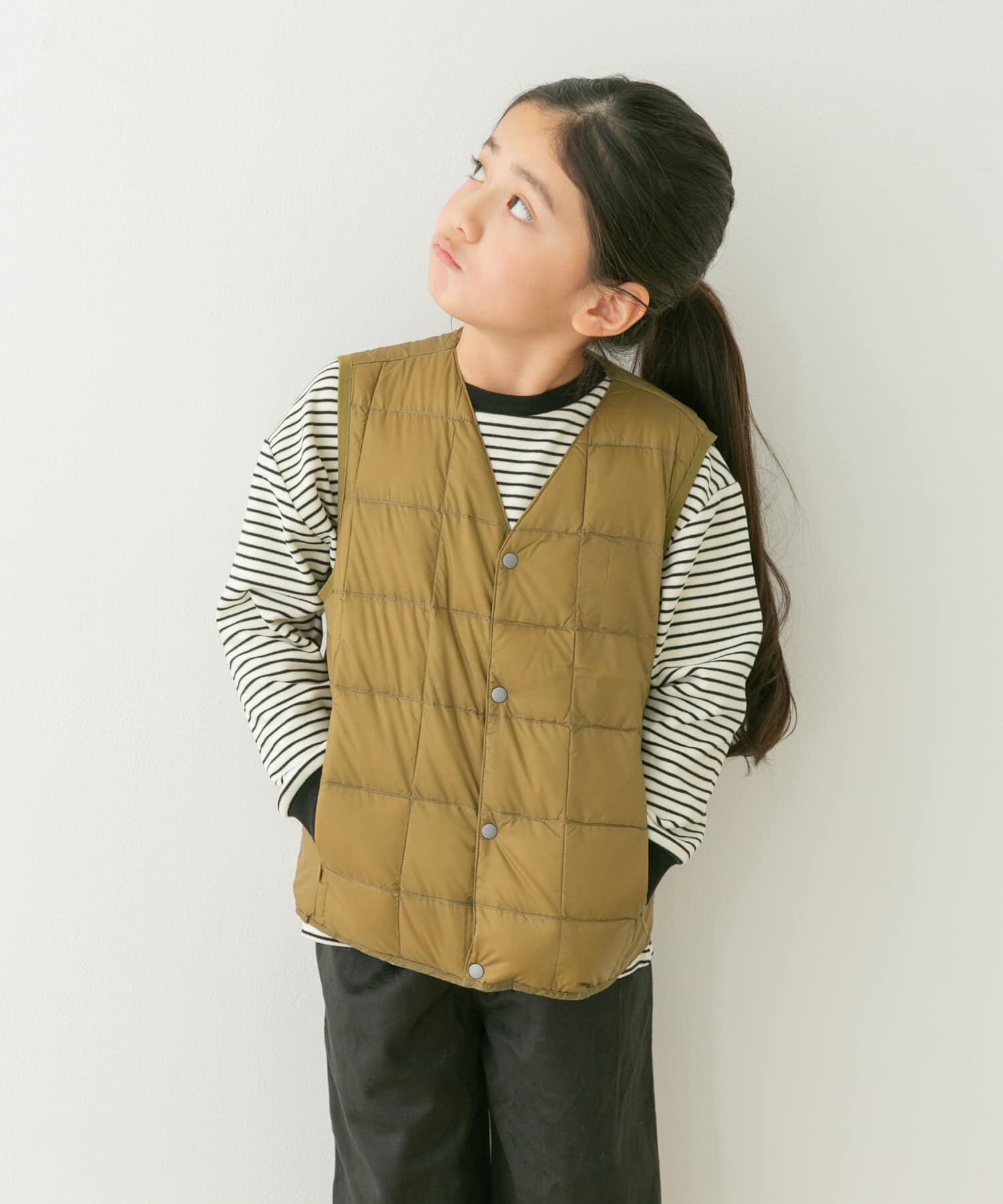 URBAN RESEARCH DOORS「TAION　V-NECK BUTTON DOWN VEST(KIDS)」|その他|