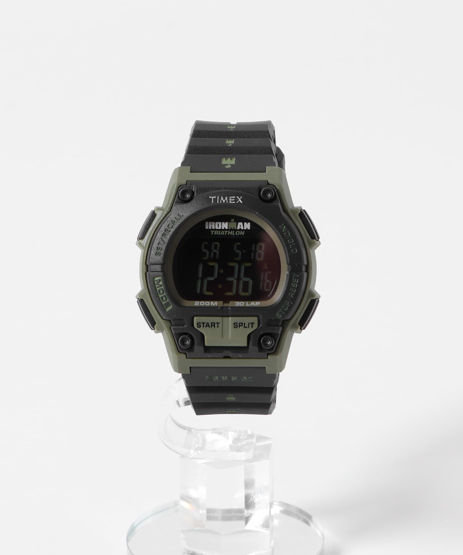 URBAN RESEARCH DOORS「TIMEX　アイアンマン ショック エンデュア」|腕時計|グリーン