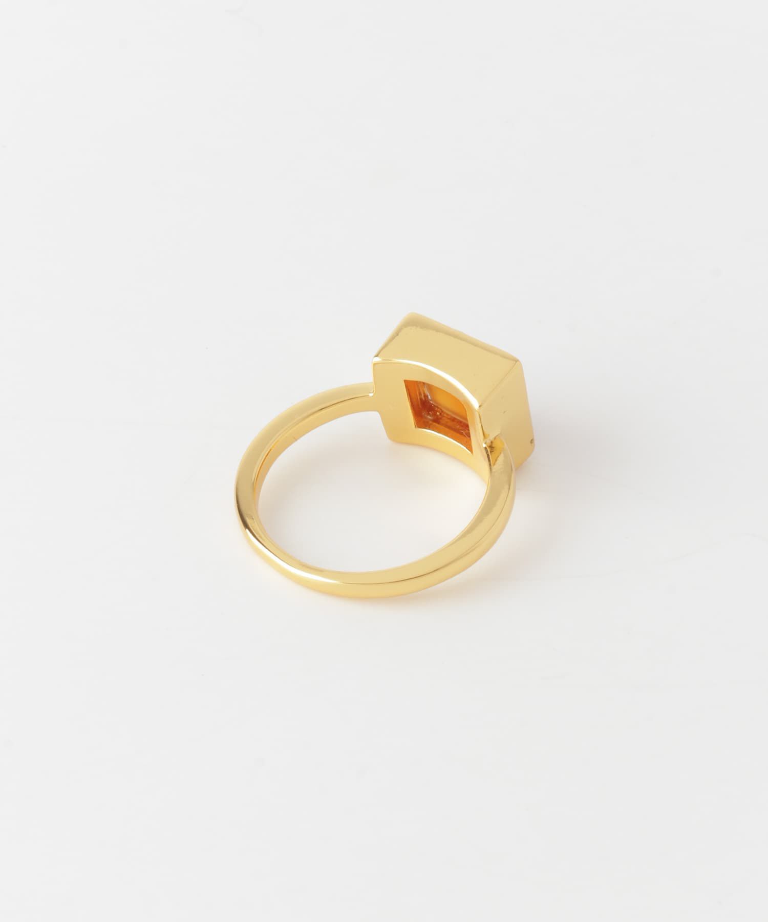 SMELLY「SMELLY so&rsquo;　square carnelian ring」|リング|