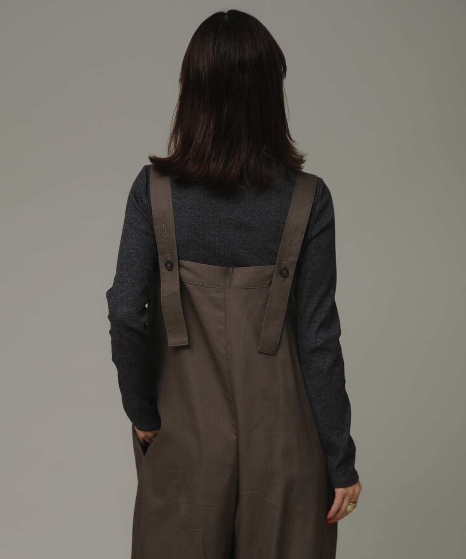 Sonny Label 「ハイウエストタックサロペット」|スカート|