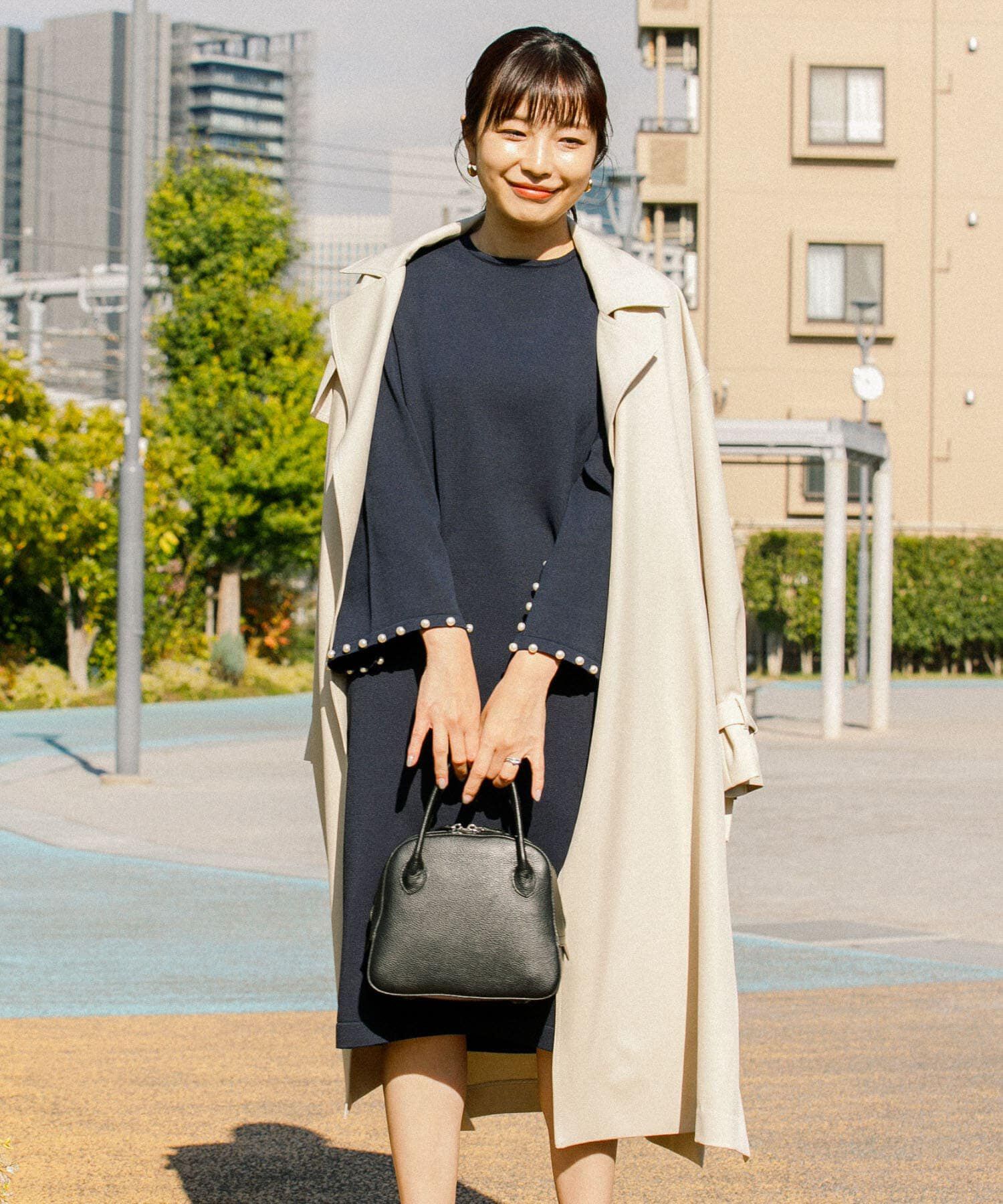 URBAN RESEARCH ROSSO「F by ROSSO　パールスリーブニットワンピース」|ワンピース|