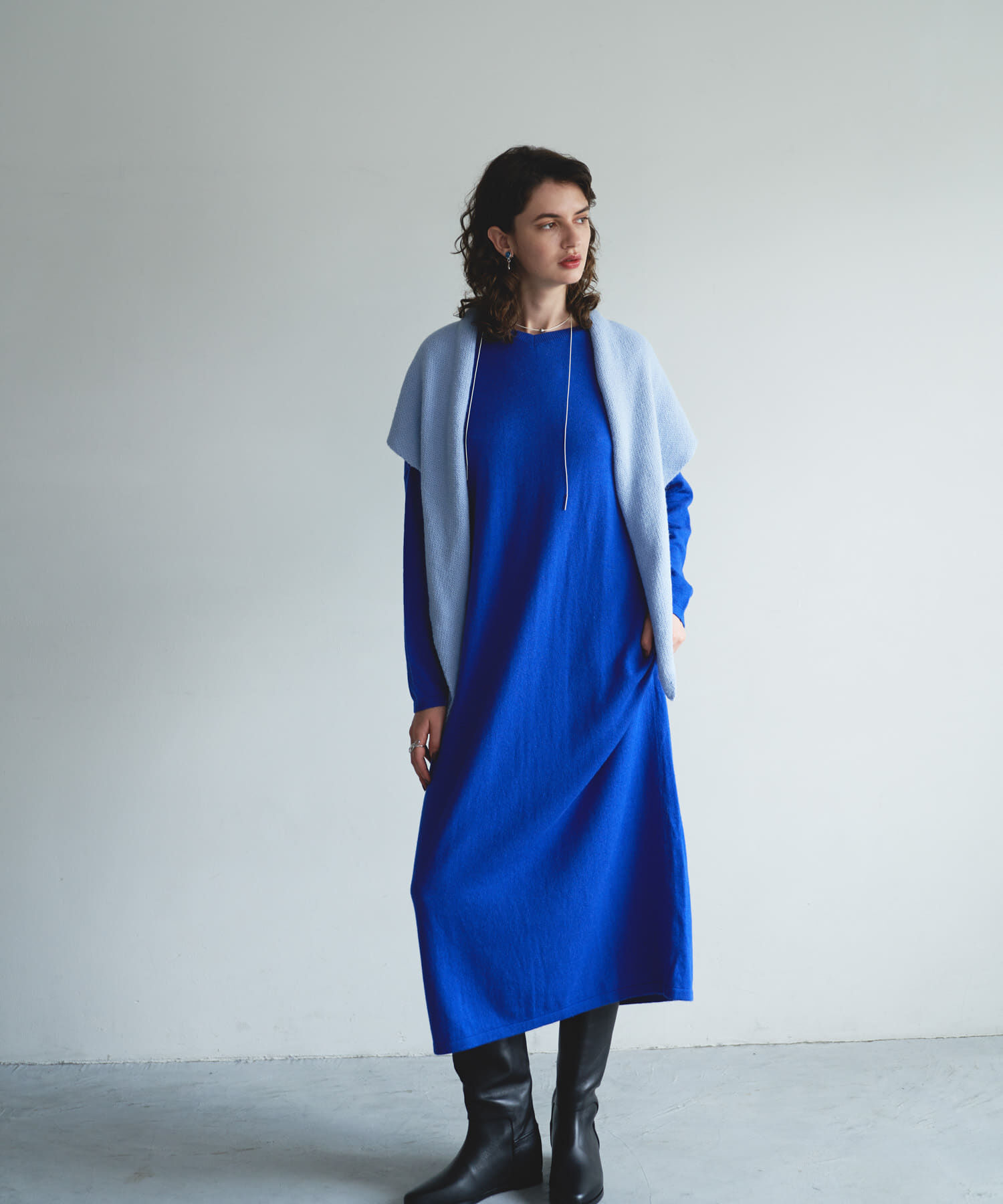 URBAN RESEARCH ROSSO「カシミヤ混2WAYニットワンピース」|ワンピース|