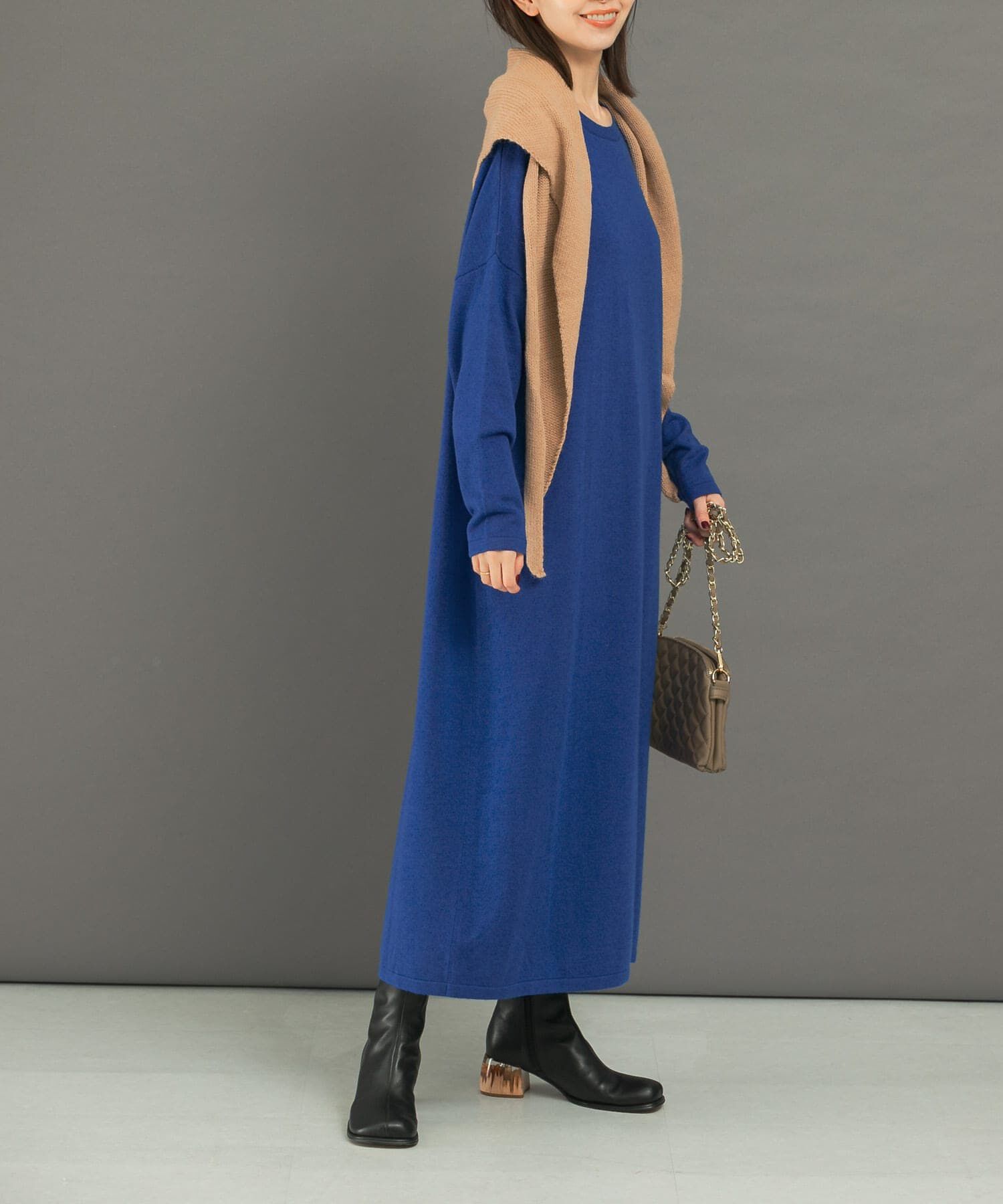 URBAN RESEARCH ROSSO「カシミヤ混2WAYニットワンピース」|ワンピース|