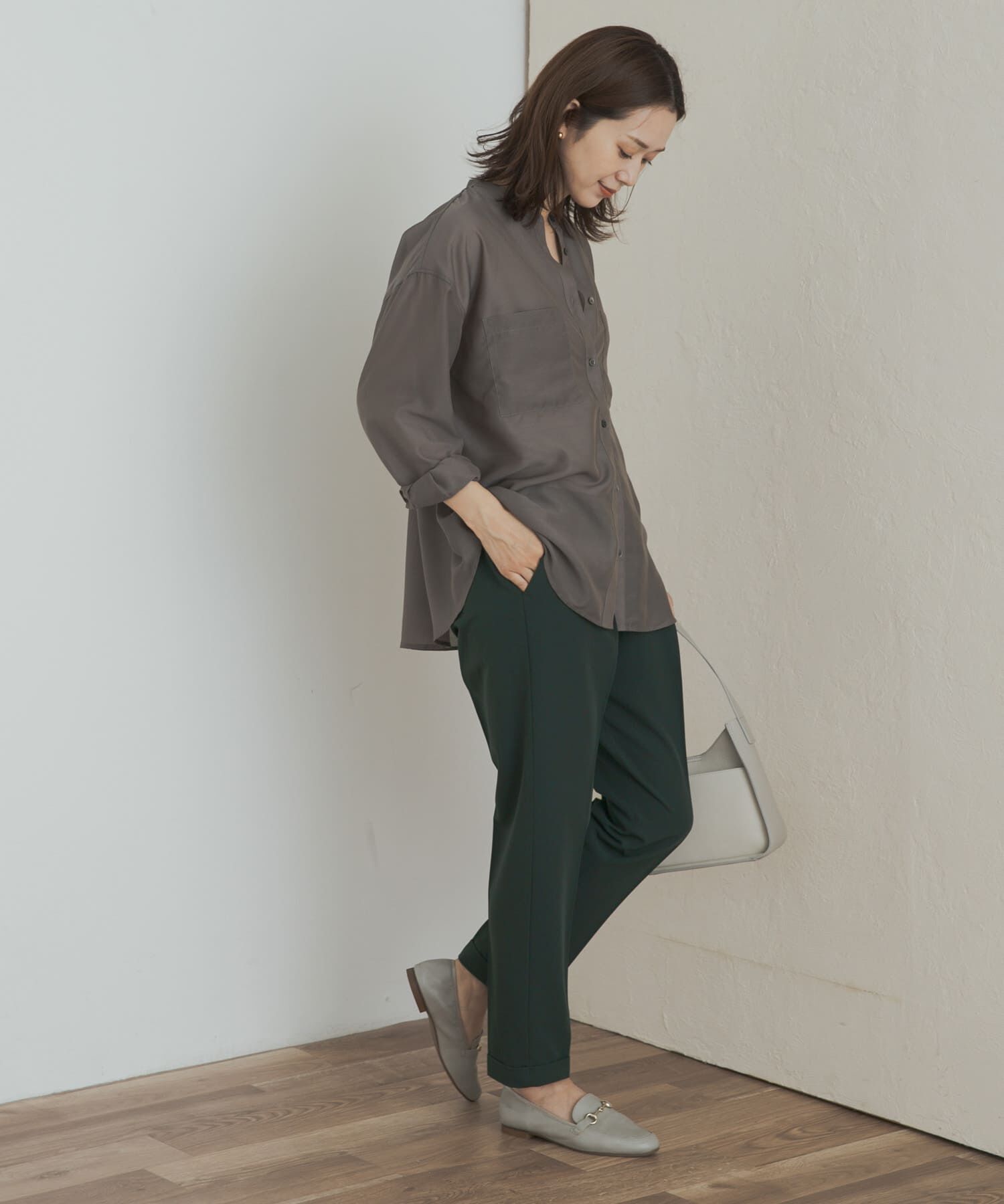 URBAN RESEARCH DOORS「『3サイズ展開』ストレッチテーパードイージーパンツ」|その他|
