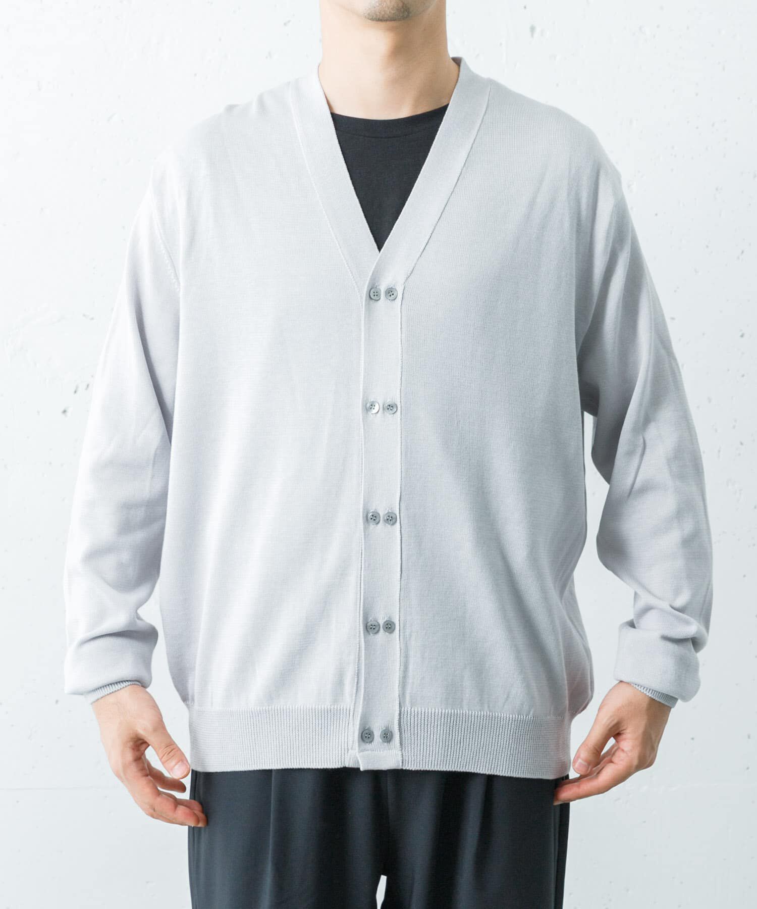 URBAN RESEARCH「A.D.A.N　SILK 2B KNIT CARDIGAN」|カーディガン|