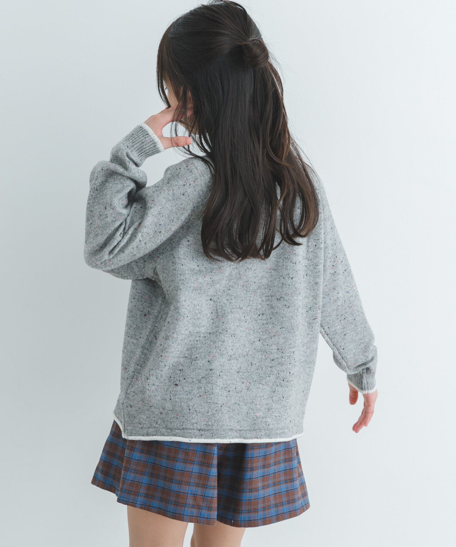 URBAN RESEARCH DOORS「サガラ刺繍ロゴニット(KIDS)」|ニット・セーター|