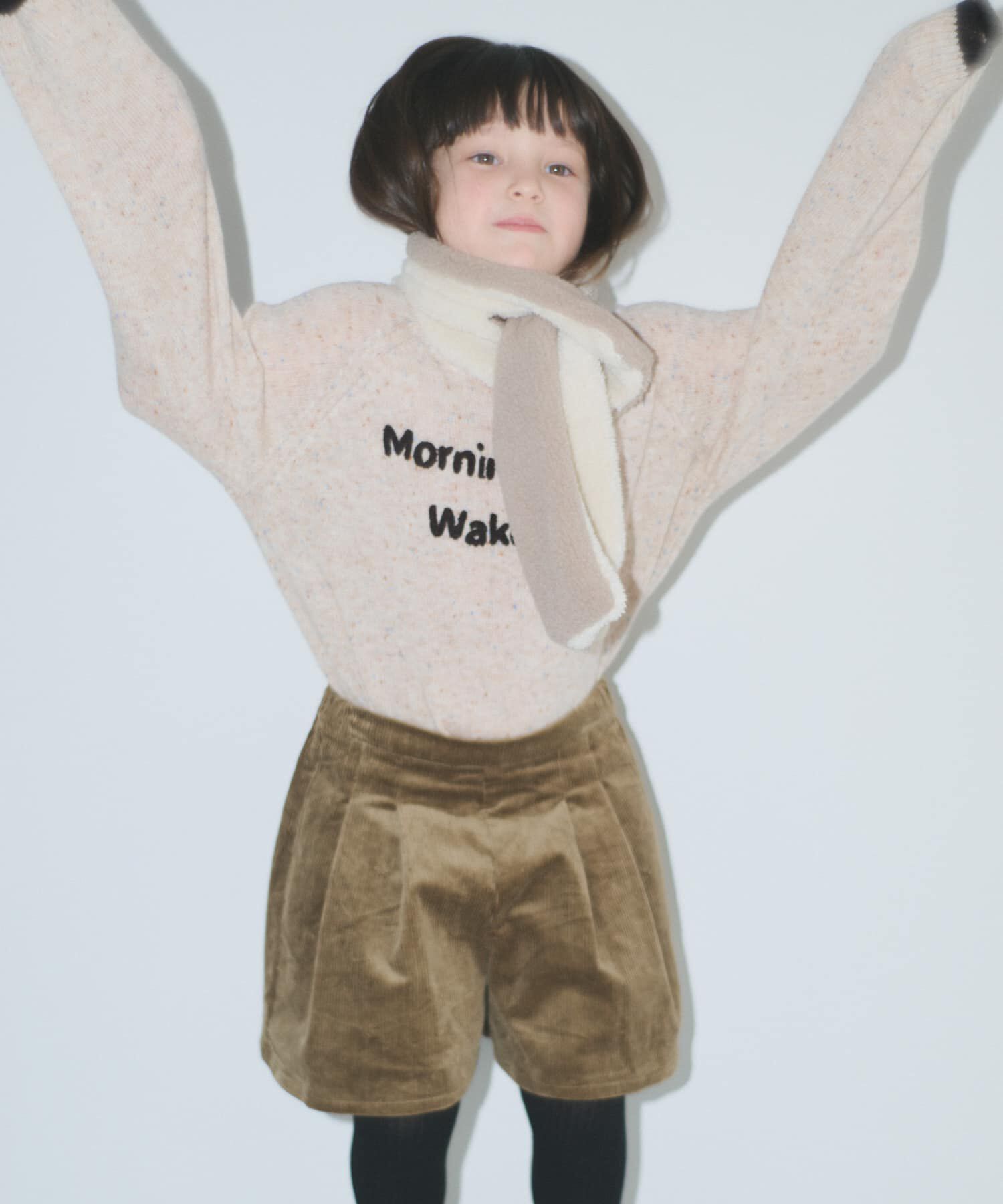 URBAN RESEARCH DOORS「サガラ刺繍ロゴニット(KIDS)」|ニット・セーター|