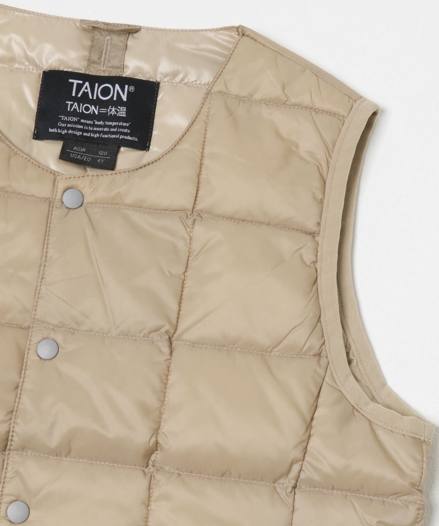 URBAN RESEARCH DOORS「TAION　CREWNECK BUTTON DOWN VEST(KIDS)」|その他|