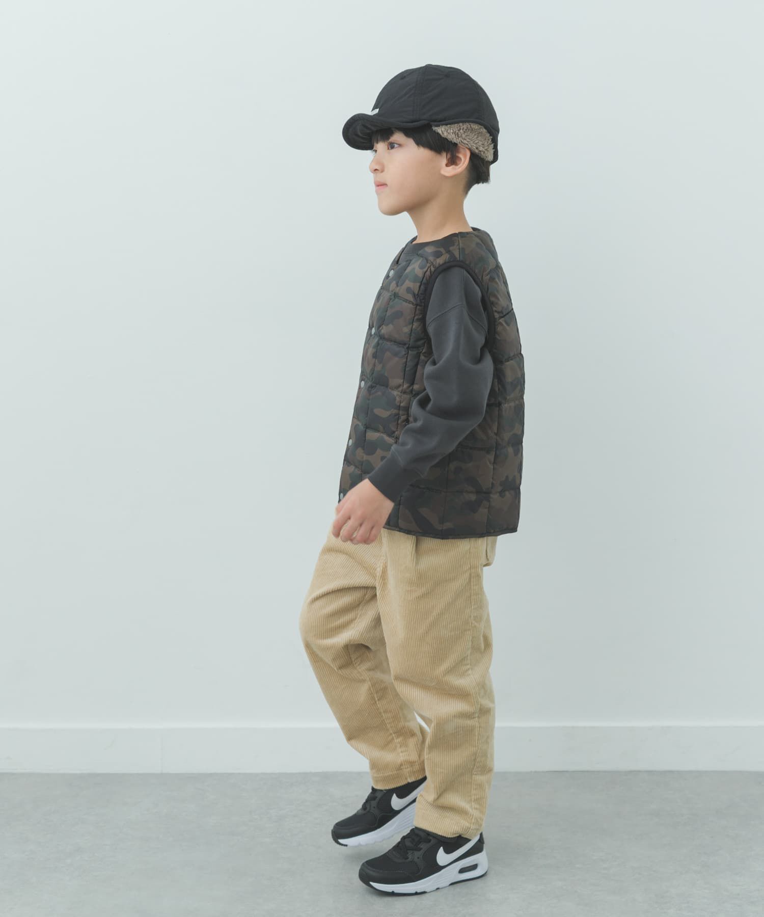 URBAN RESEARCH DOORS「TAION　CREWNECK BUTTON DOWN VEST(KIDS)」|その他|