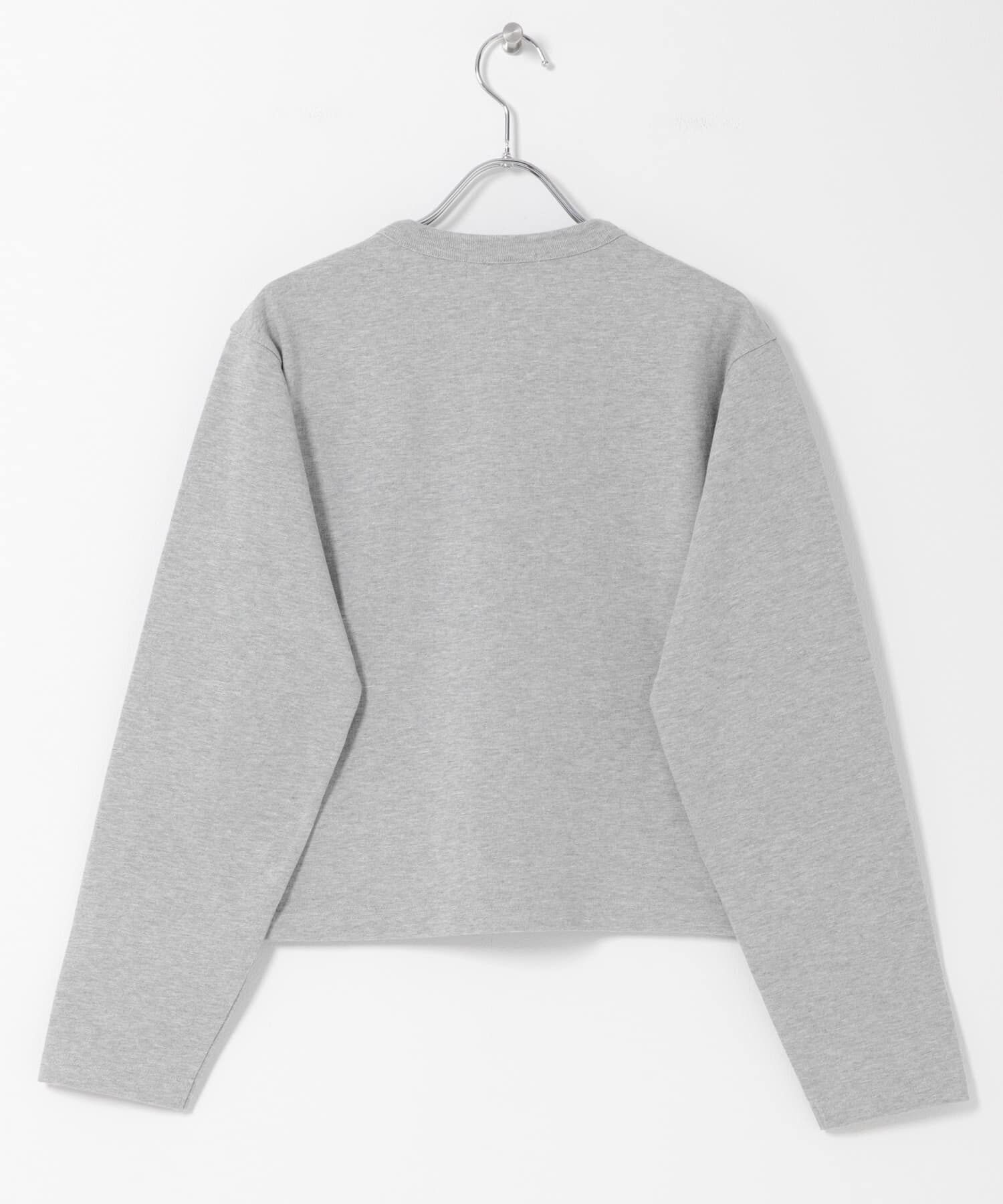URBAN RESEARCH DOORS「GYMPHLEX　SHORT CREW NECK CARDIGAN」|カーディガン|