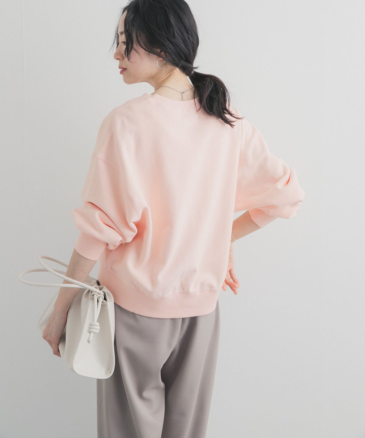 URBAN RESEARCH DOORS「『WEB/一部店舗限定カラー』コットンスウェットジップカーディガン」|カーディガン|