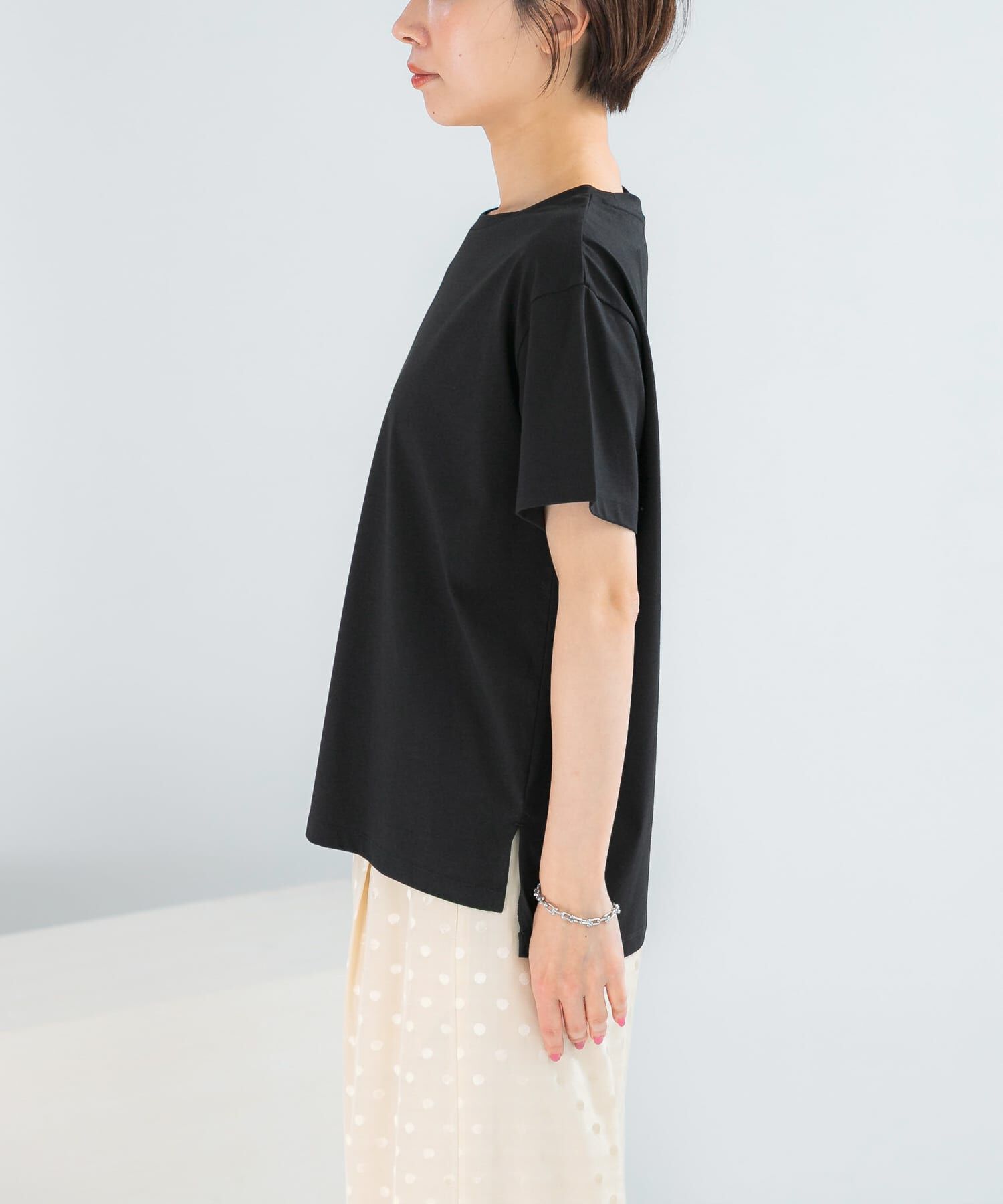 URBAN RESEARCH ROSSO「UVカットアイスコットンカットソー」|Tシャツ・カットソー|