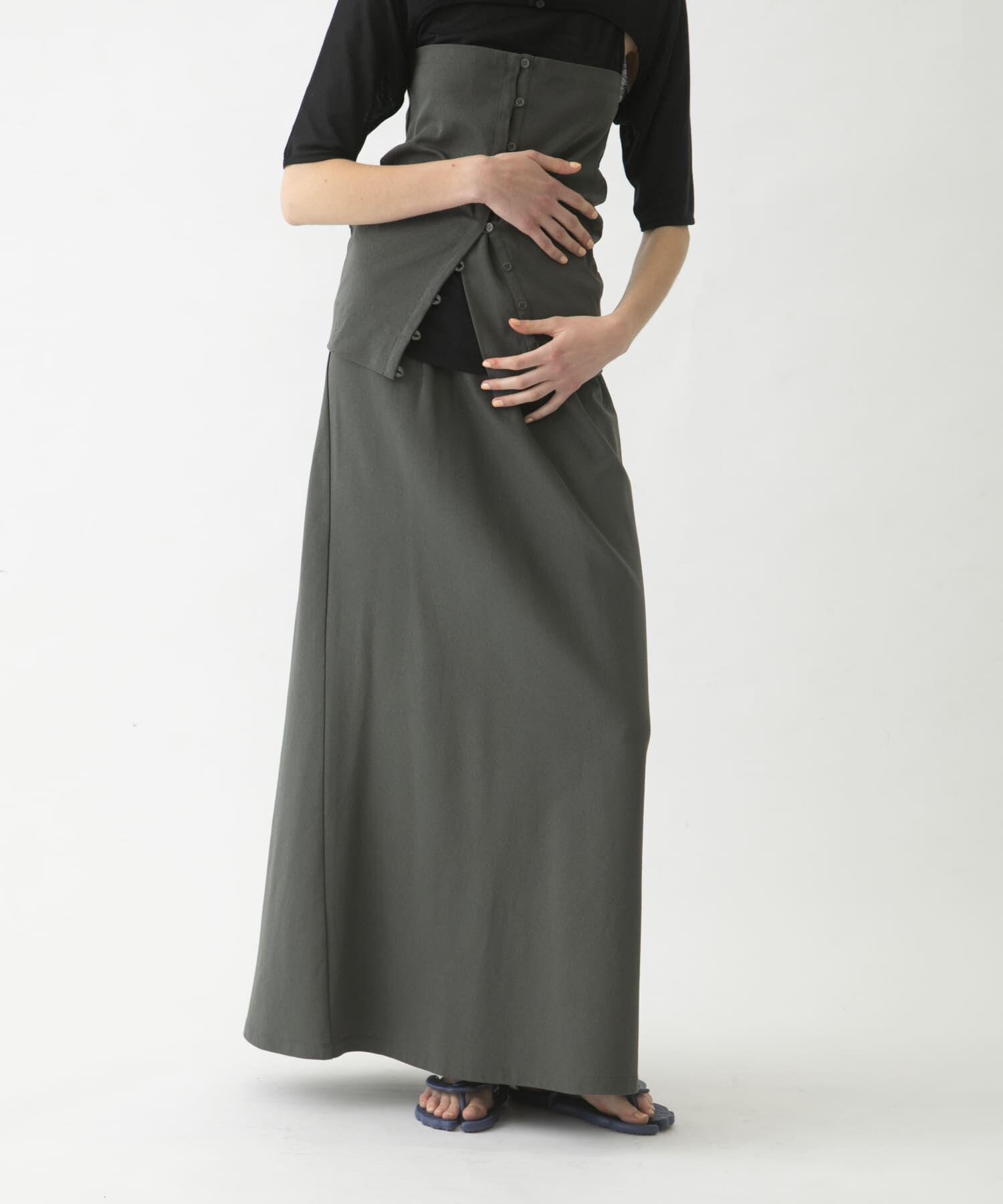LAATO「flare long  skirt  set」|スカート|