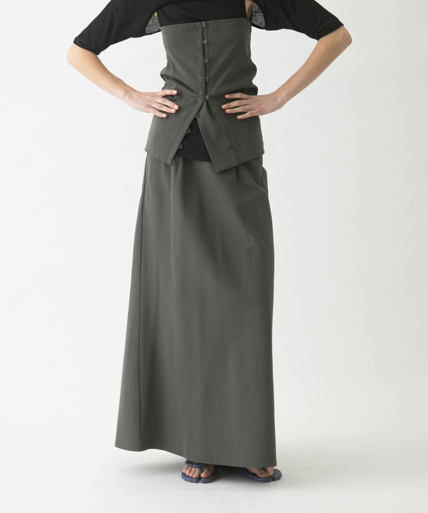 LAATO「flare long  skirt  set」|スカート|