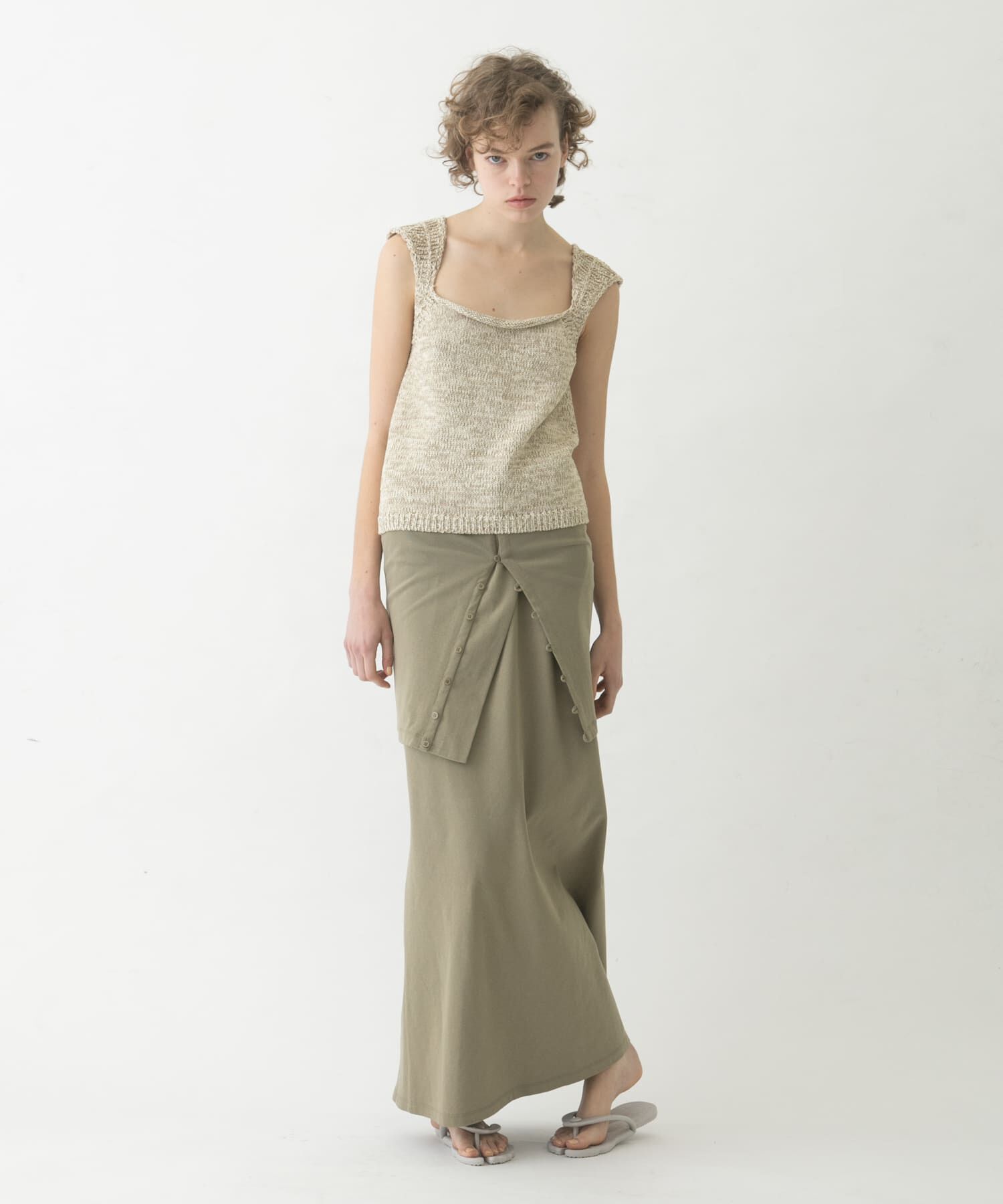 LAATO「flare long  skirt  set」|スカート|