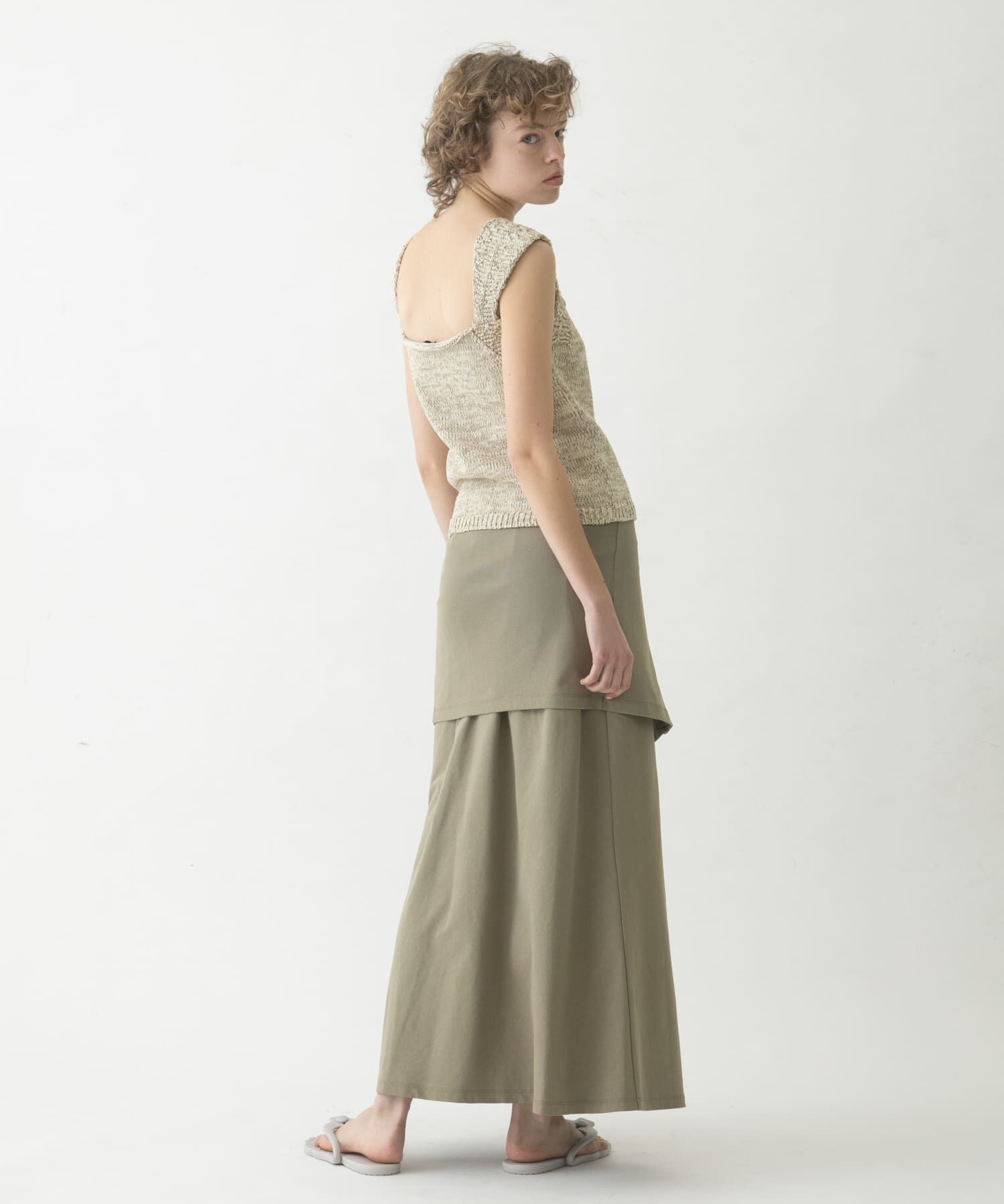 LAATO「flare long  skirt  set」|スカート|