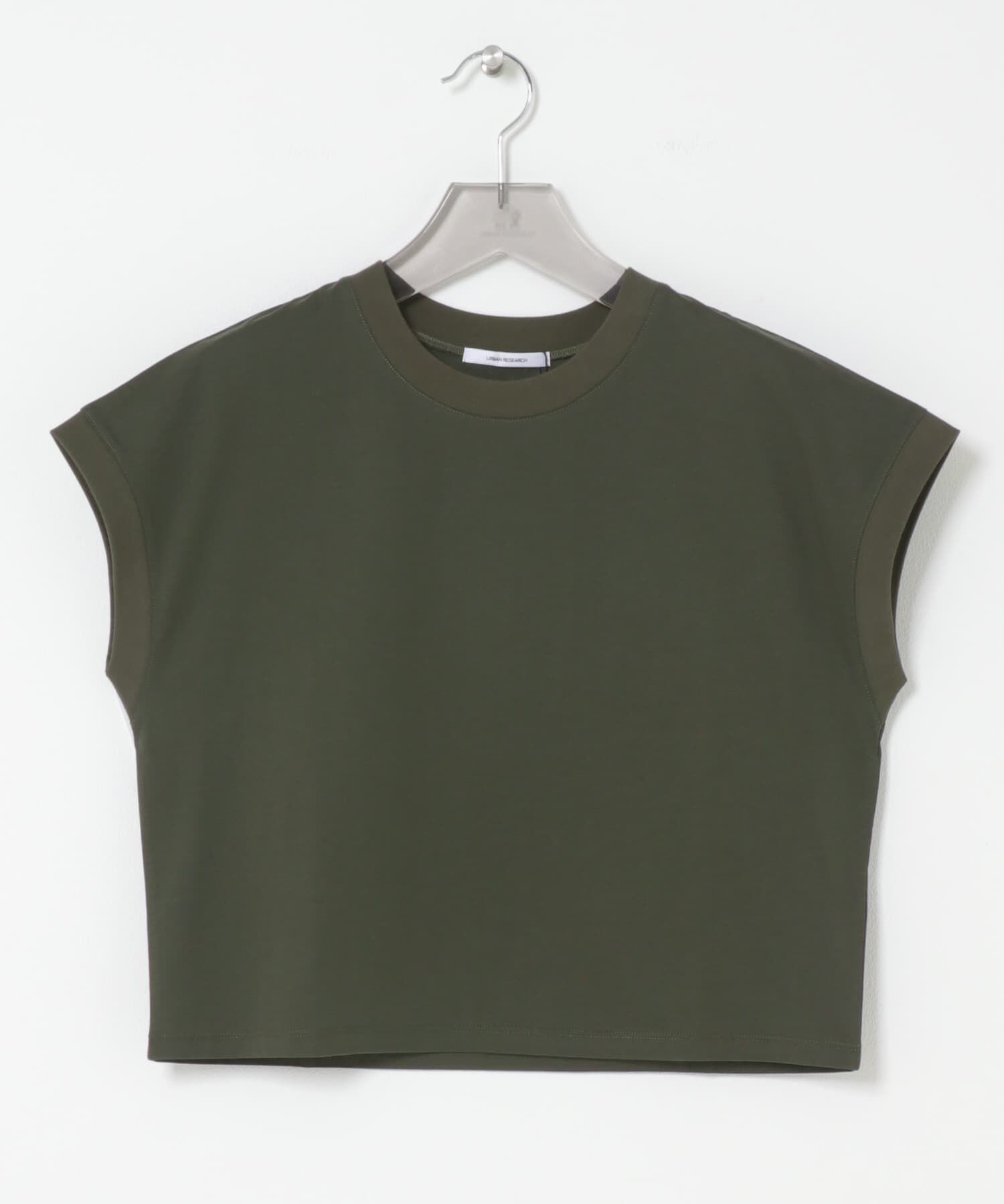 URBAN RESEARCH「『UR TECH/汗染み防止』スーピマコットンフレンチスリーブカットソー」|Tシャツ・カットソー|