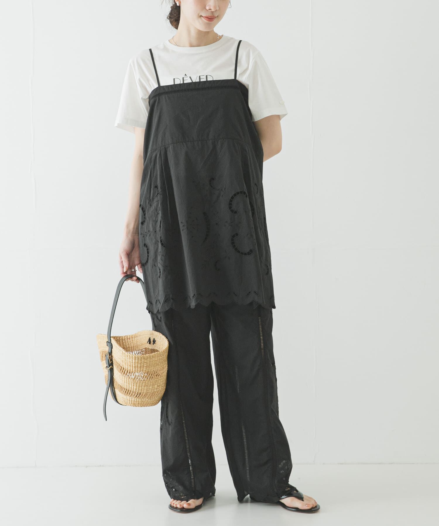 URBAN RESEARCH「カットワークレースイージーパンツ」|その他|