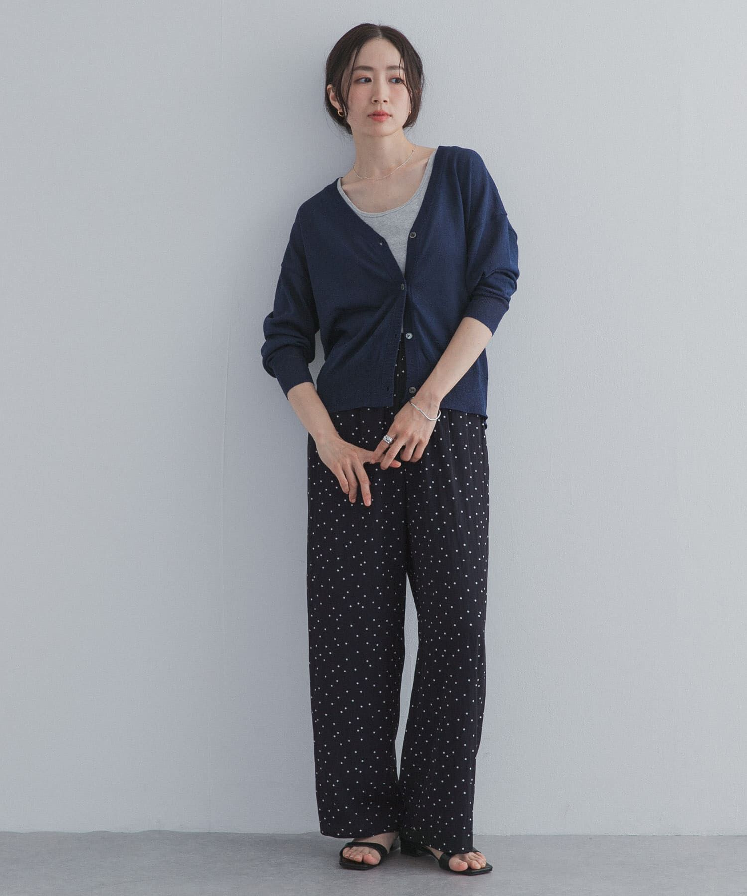 URBAN RESEARCH DOORS「『接触冷感/吸水速乾』ドットドライタッチリラックスパンツ」|その他|