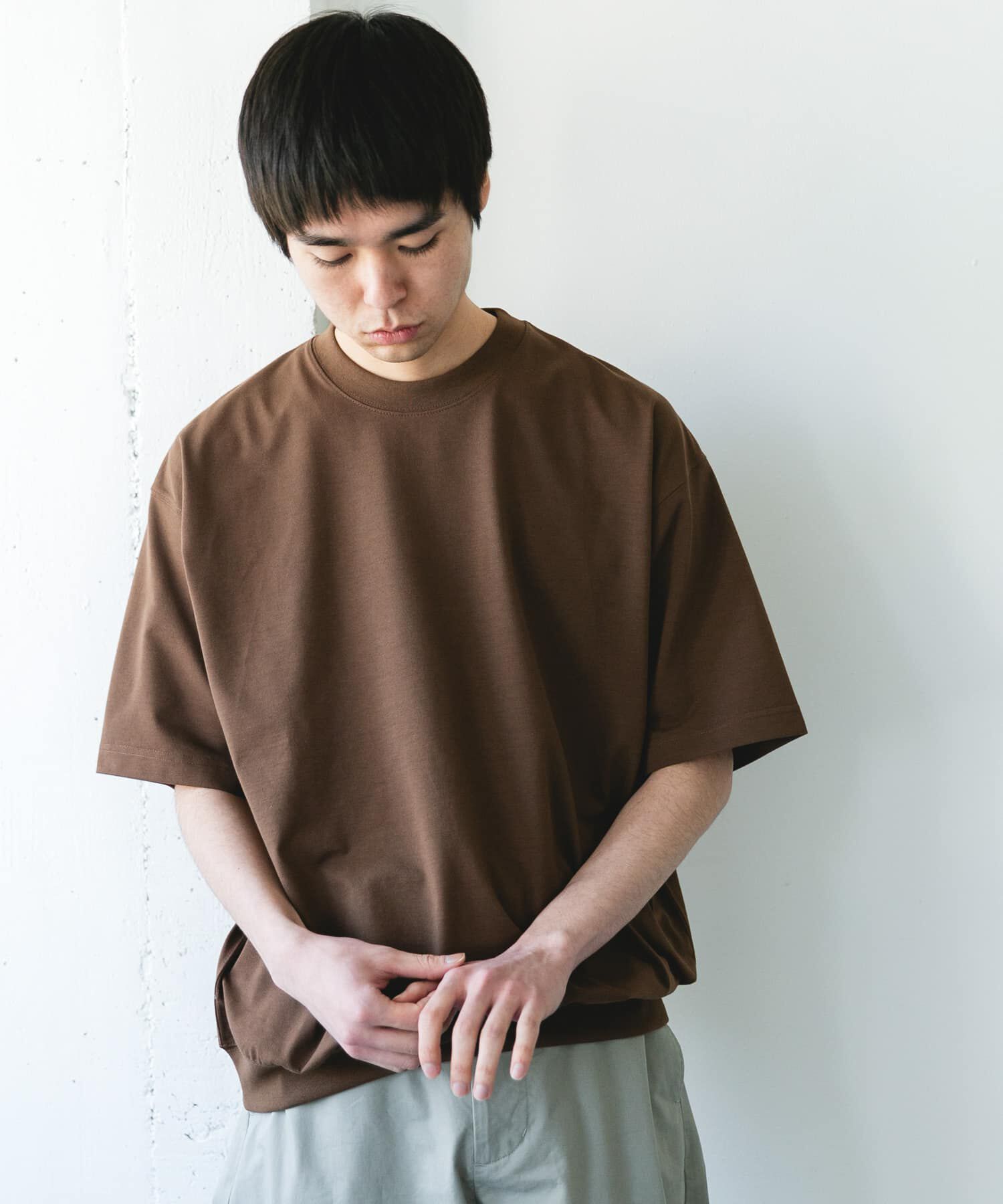 URBAN RESEARCH DOORS「『吸水速乾/防ｼﾜ/抗ﾋﾟﾘﾝｸﾞ/UVｶｯﾄ/ｲｰｼﾞｰｹｱ』DRYMIX ｸﾙｰ」|Tシャツ・カットソー|
