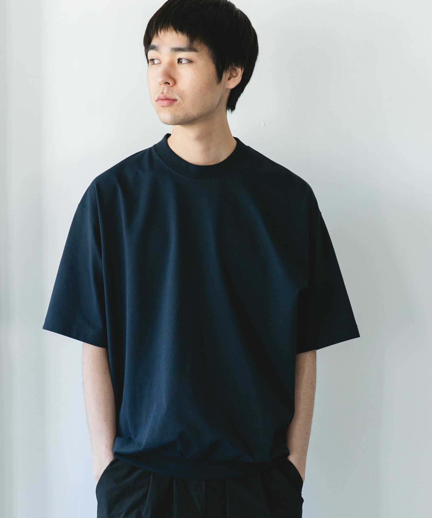 URBAN RESEARCH DOORS「『吸水速乾/防ｼﾜ/抗ﾋﾟﾘﾝｸﾞ/UVｶｯﾄ/ｲｰｼﾞｰｹｱ』DRYMIX ｸﾙｰ」|Tシャツ・カットソー|