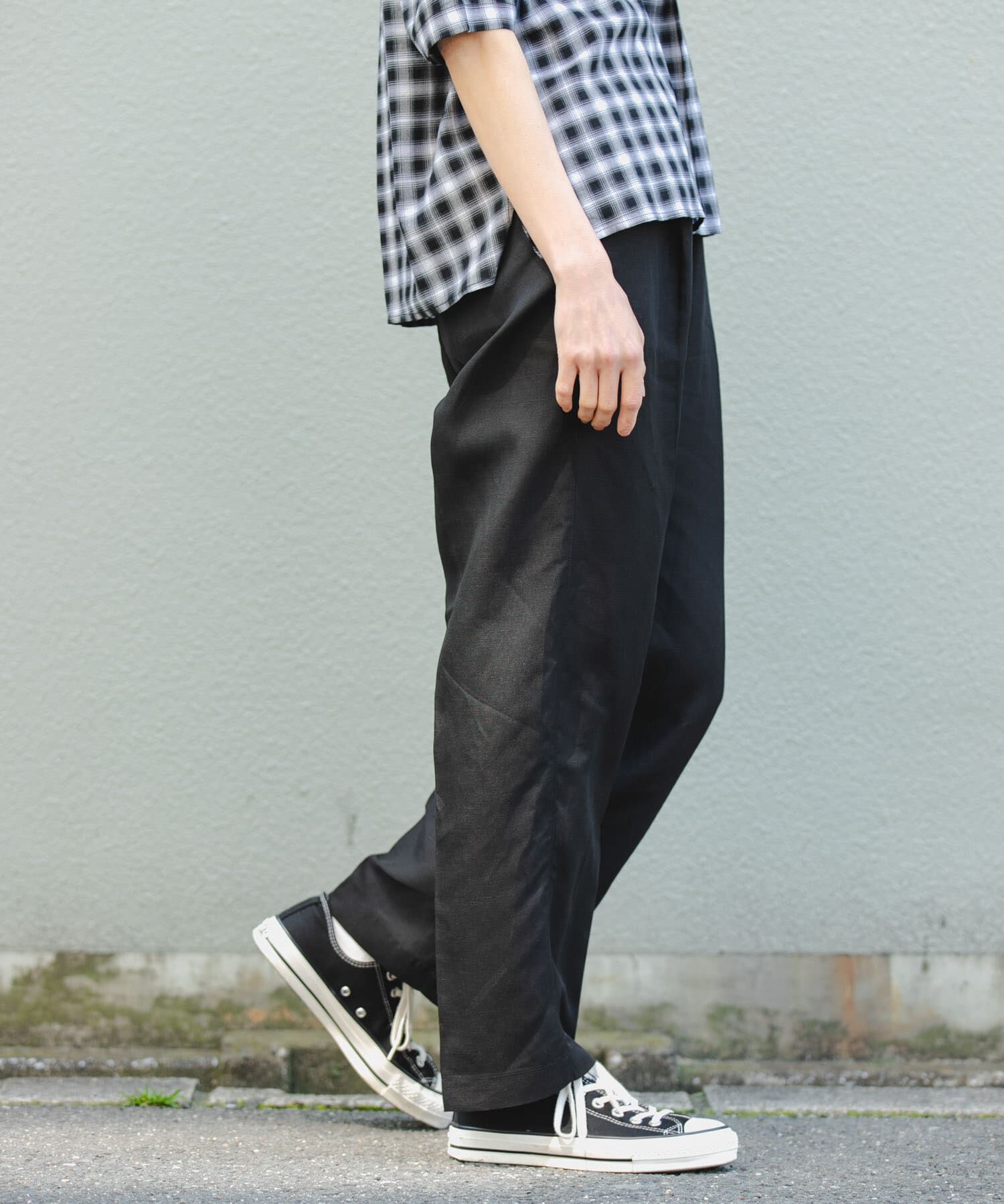 URBAN RESEARCH DOORS「FORK&SPOON　リネン混イージーパンツ」|その他|