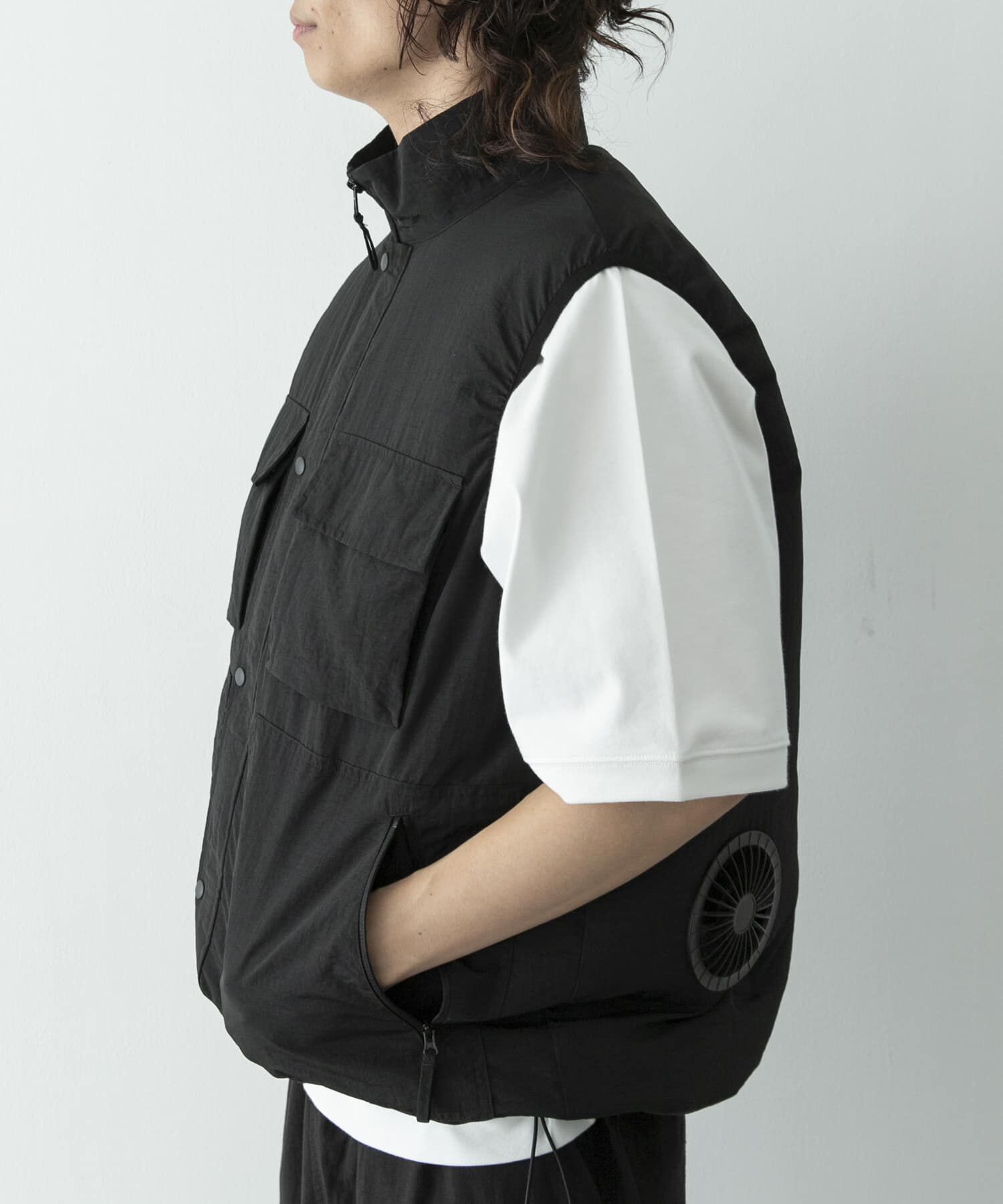 Sonny Label 「COOLING FAN STAND VEST」|ダウンベスト・ベスト|
