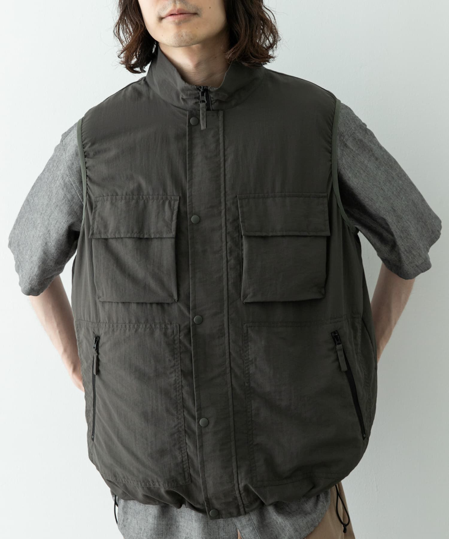 Sonny Label 「COOLING FAN STAND VEST」|ダウンベスト・ベスト|