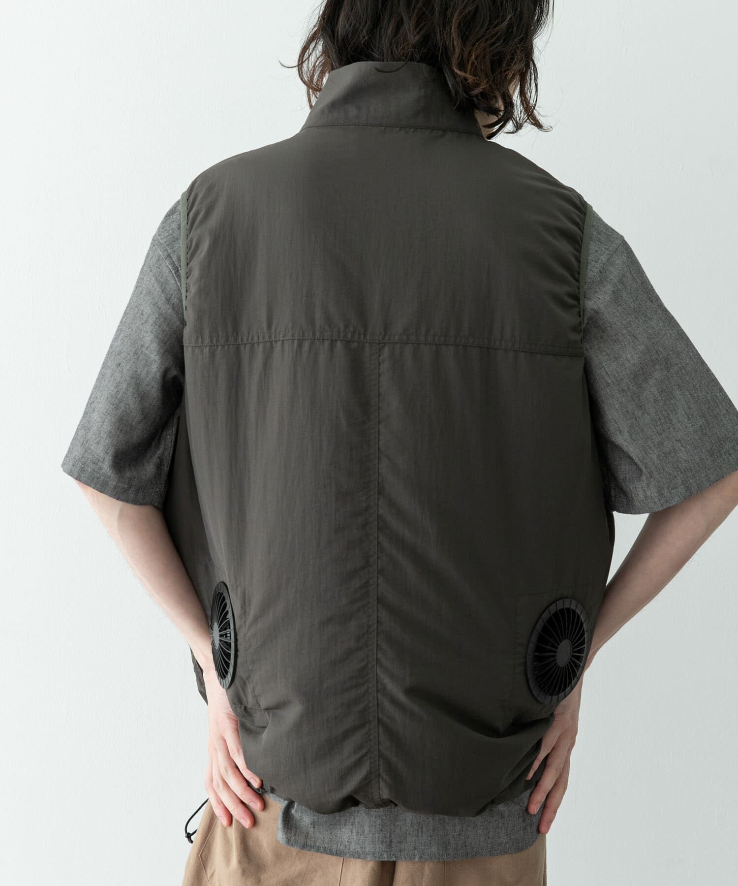 Sonny Label 「COOLING FAN STAND VEST」|ダウンベスト・ベスト|