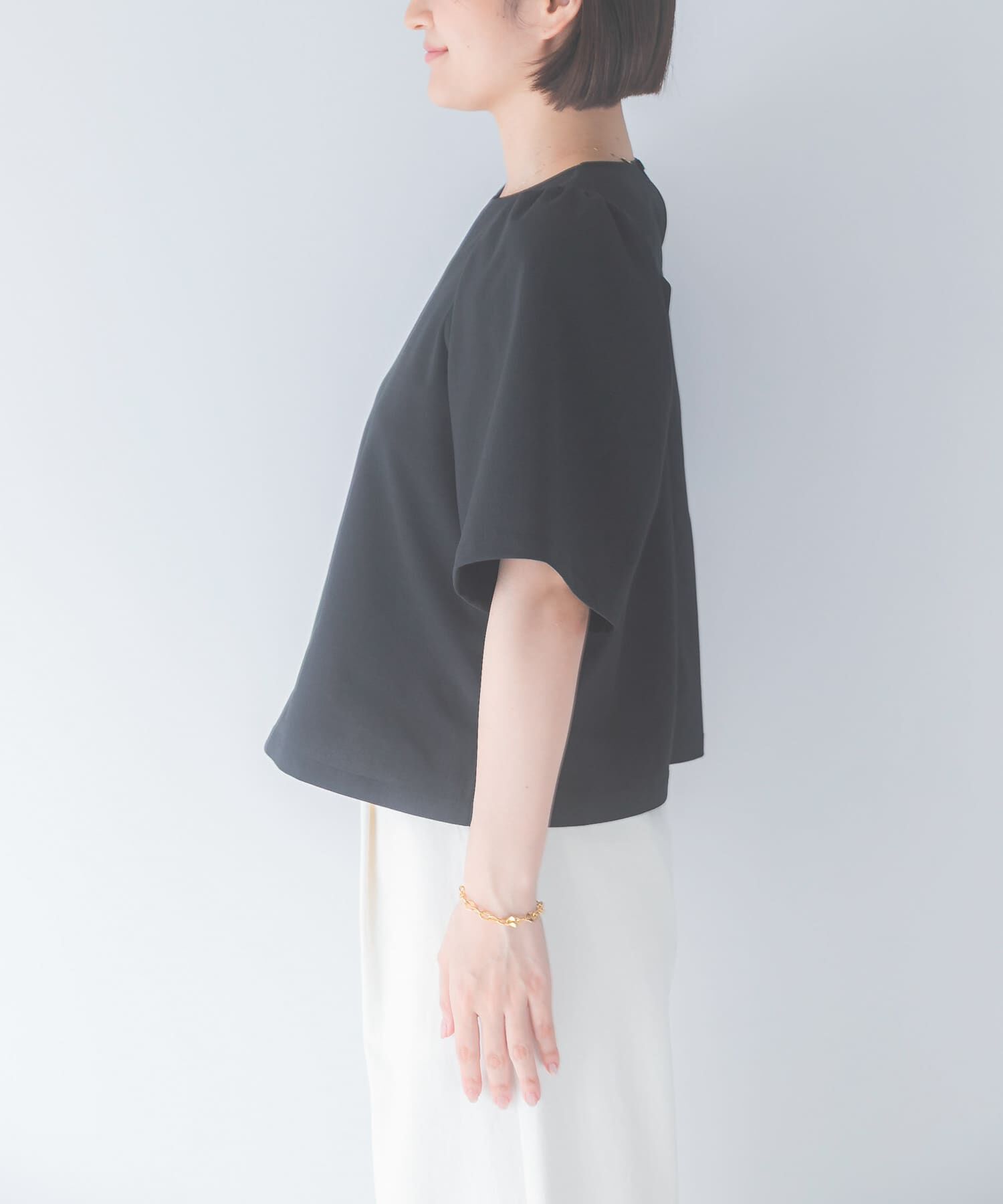URBAN RESEARCH ROSSO「吸水速乾フレアスリーブカットソー」|Tシャツ・カットソー|