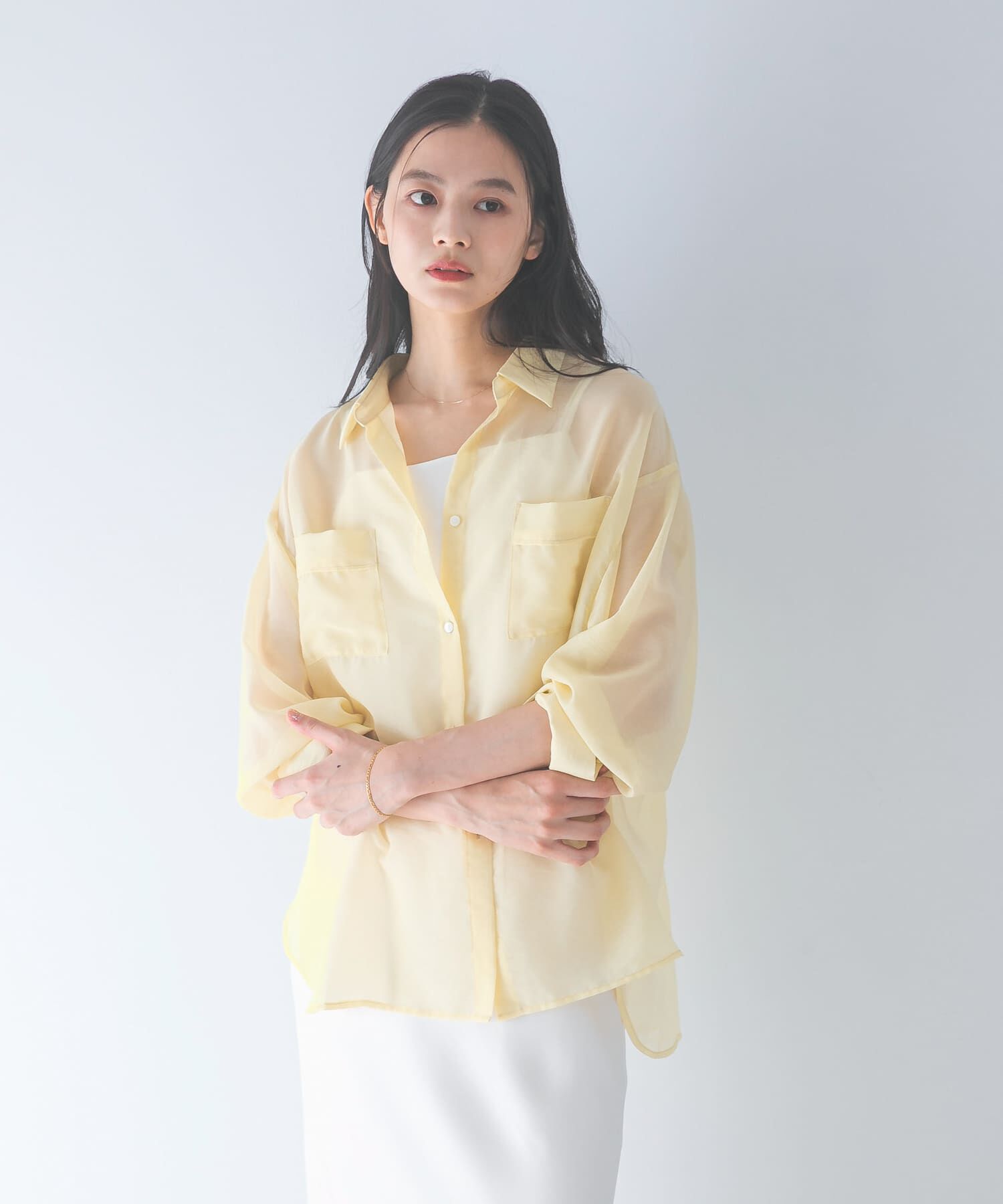 URBAN RESEARCH ROSSO「シアースキッパーシャツ」|シャツ・ブラウス|