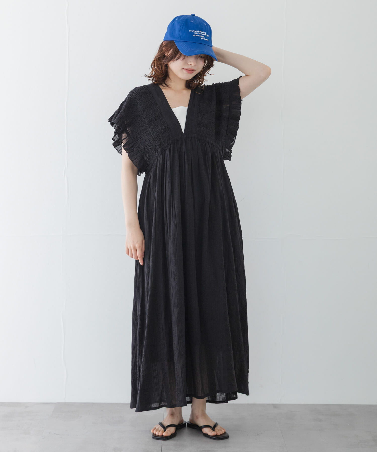 Sonny Label 「楊柳ドビーシャーリングワンピース」|ワンピース|