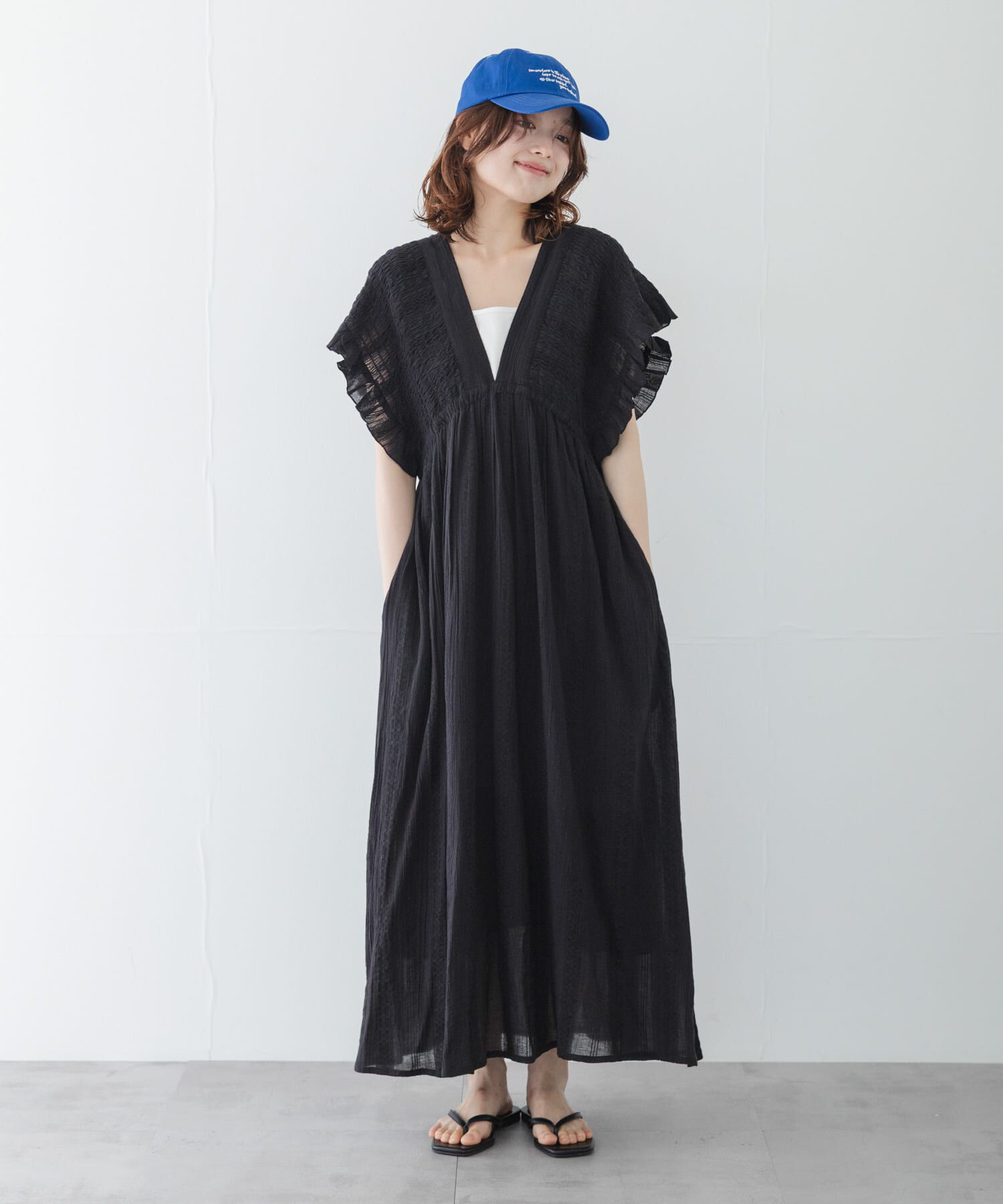 Sonny Label 「楊柳ドビーシャーリングワンピース」|ワンピース|