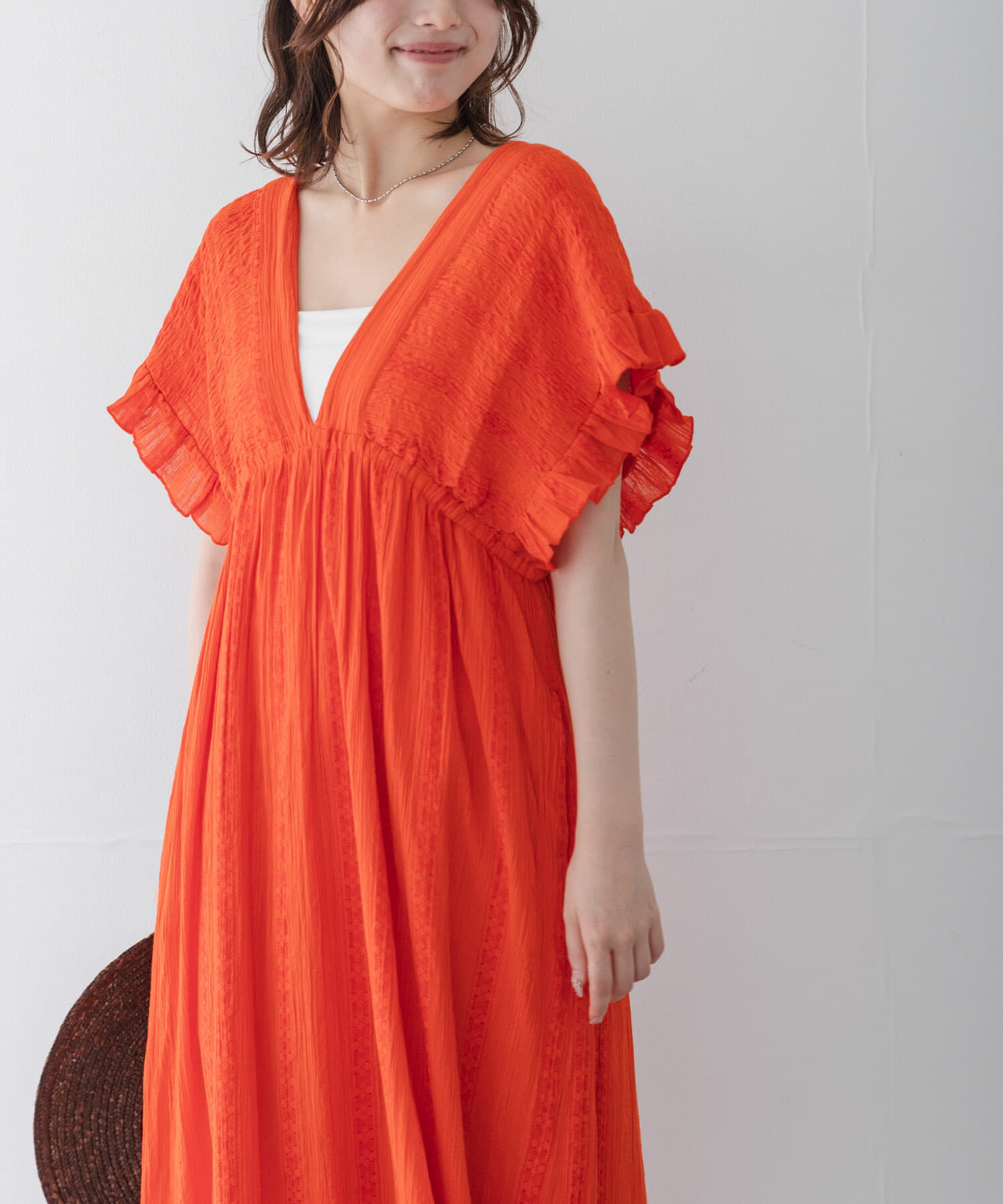 Sonny Label 「楊柳ドビーシャーリングワンピース」|ワンピース|